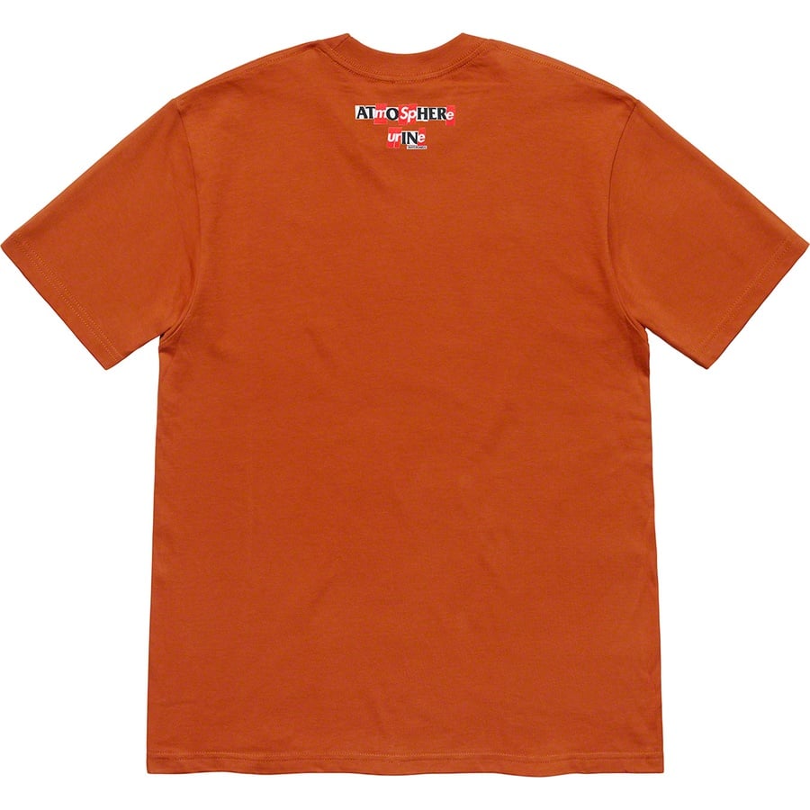 Details on Supreme ANTIHERO Balcony Tee Rust from fall winter
                                                    2020 (Price is $44)