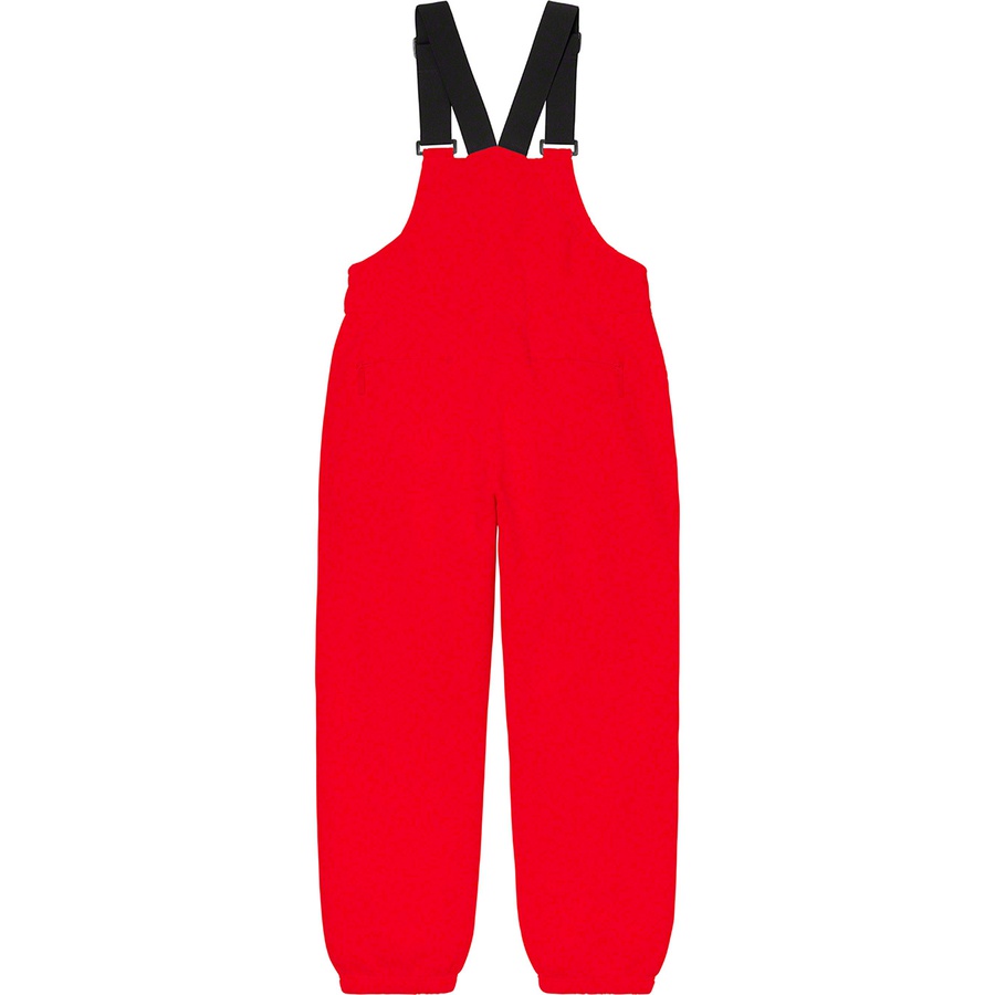 Details on Polartec Overalls Red from fall winter 2020 (Price is $168)