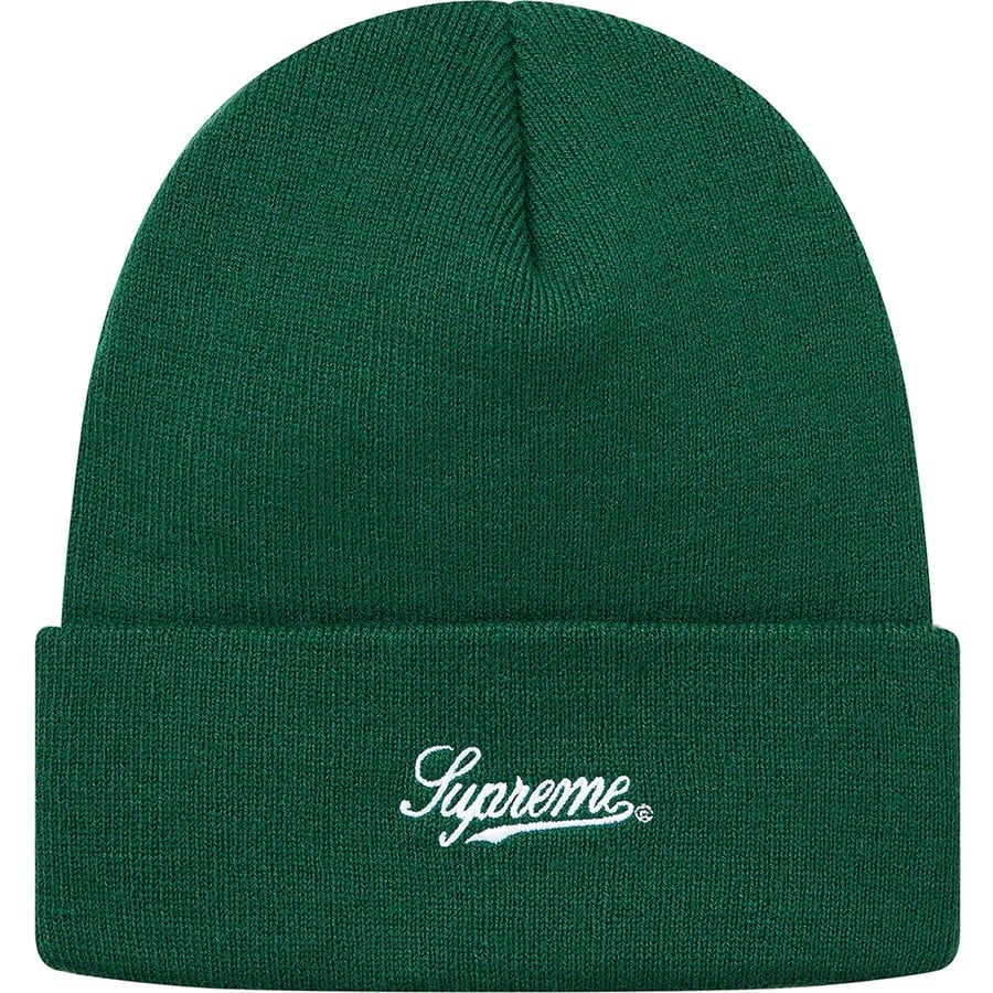 Details on Supreme ANTIHERO Beanie Dark Green from fall winter
                                                    2020 (Price is $38)