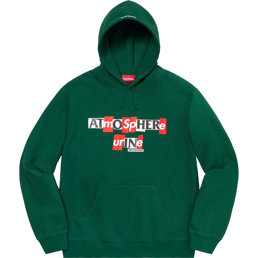 Details on Supreme ANTIHERO Hooded Sweatshirt Dark Green from fall winter
                                                    2020 (Price is $168)