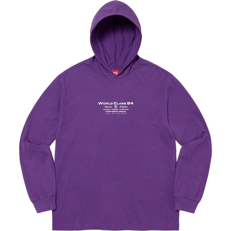 Details on Best Of The Best Hooded L S Top Purple from fall winter
                                                    2020 (Price is $88)