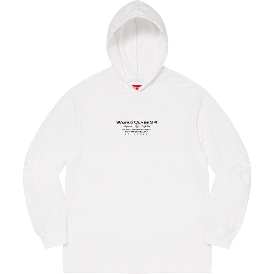 Details on Best Of The Best Hooded L S Top White from fall winter
                                                    2020 (Price is $88)