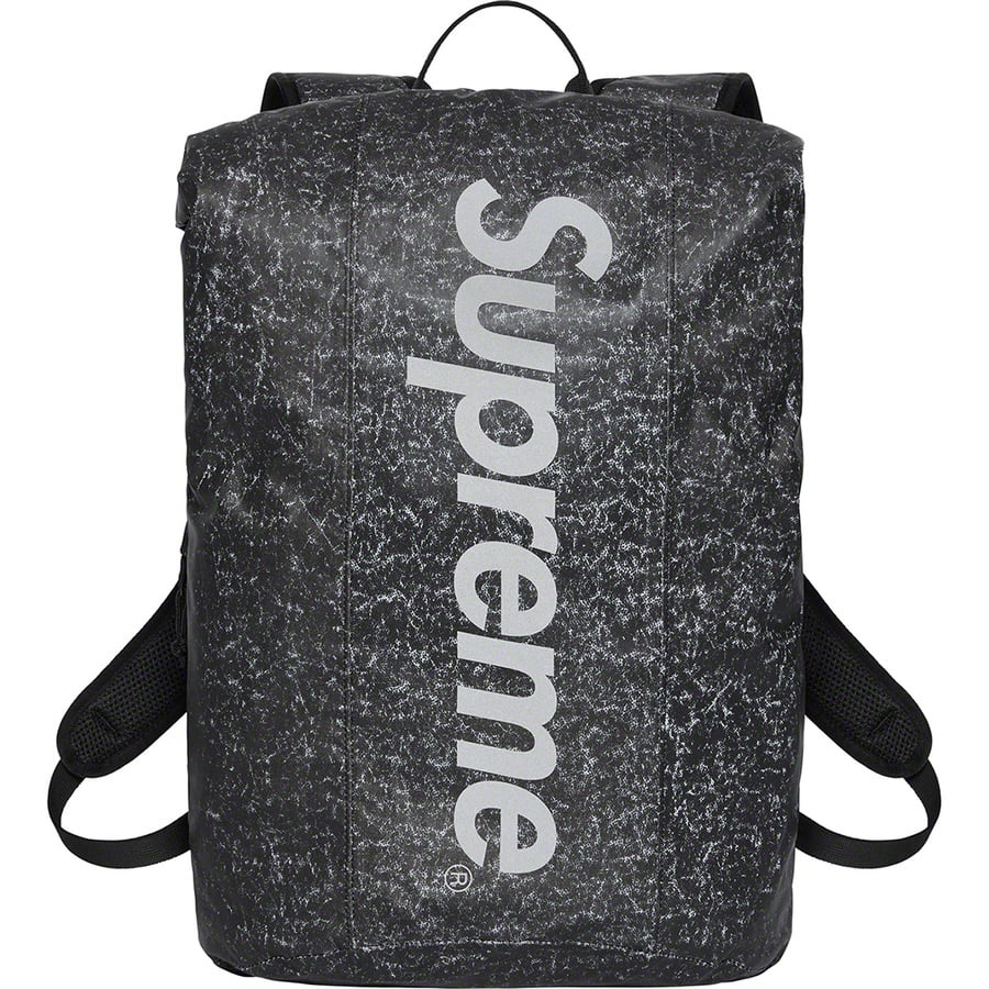 Details on Waterproof Reflective Speckled Backpack Black from fall winter
                                                    2020 (Price is $148)