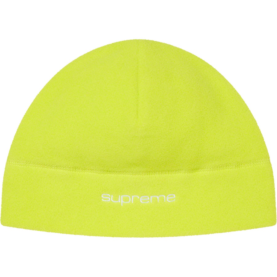 Details on Polartec Beanie Bright Lime  from fall winter
                                                    2020 (Price is $34)