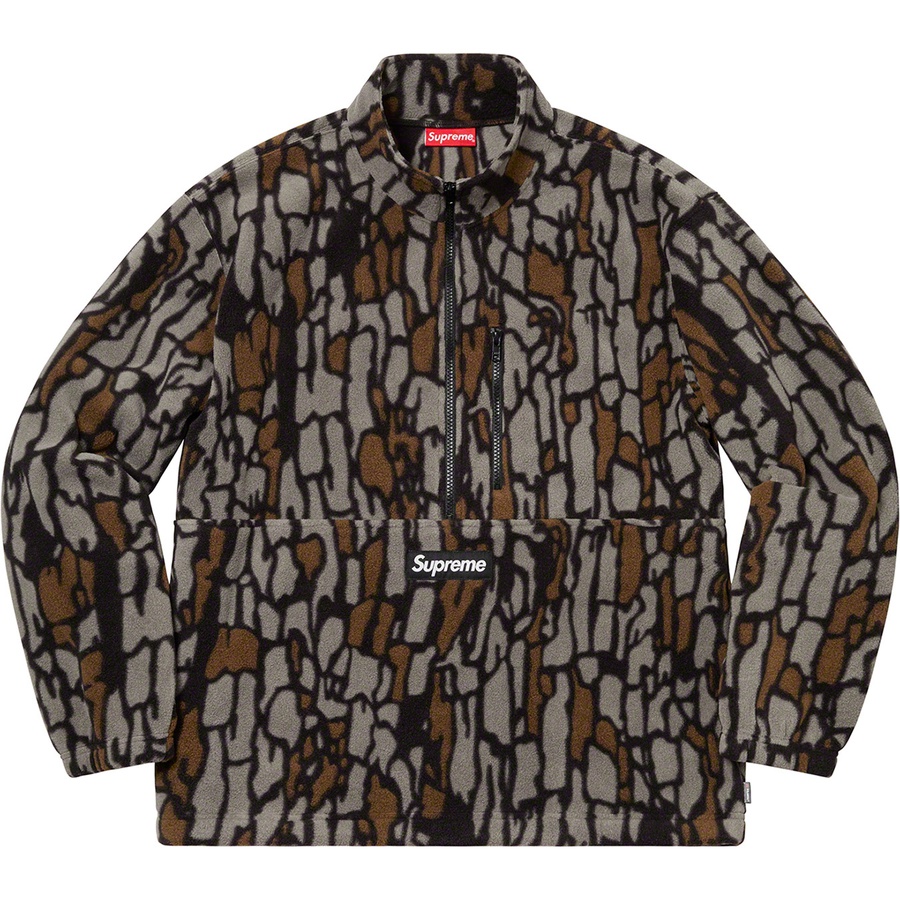 Details on Polartec Half Zip Pullover Olive Treebark® Camo from fall winter
                                                    2020 (Price is $128)