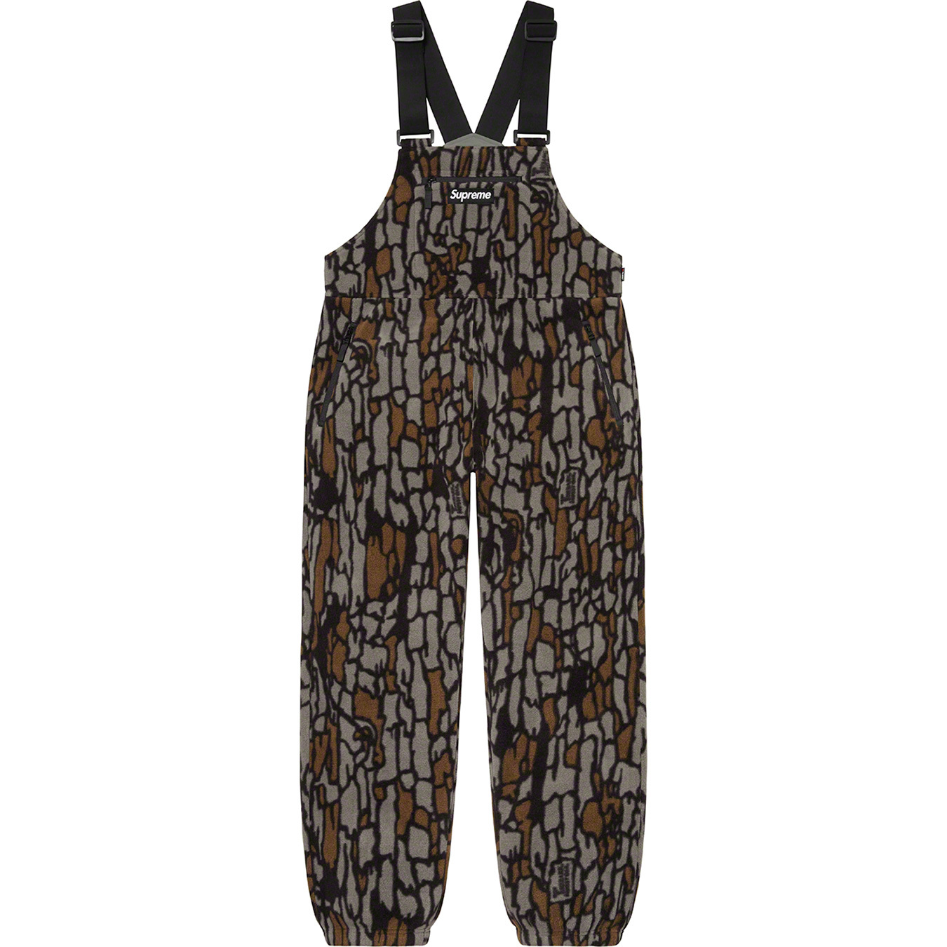 supreme camo overalls