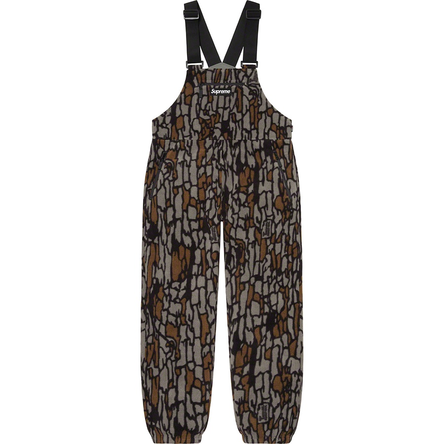 Details on Polartec Overalls Olive Treebark® Camo from fall winter 2020 (Price is $168)