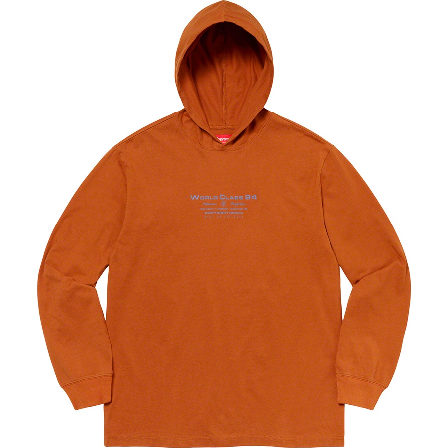 Details on Best Of The Best Hooded L S Top Burnt Orange from fall winter
                                                    2020 (Price is $88)