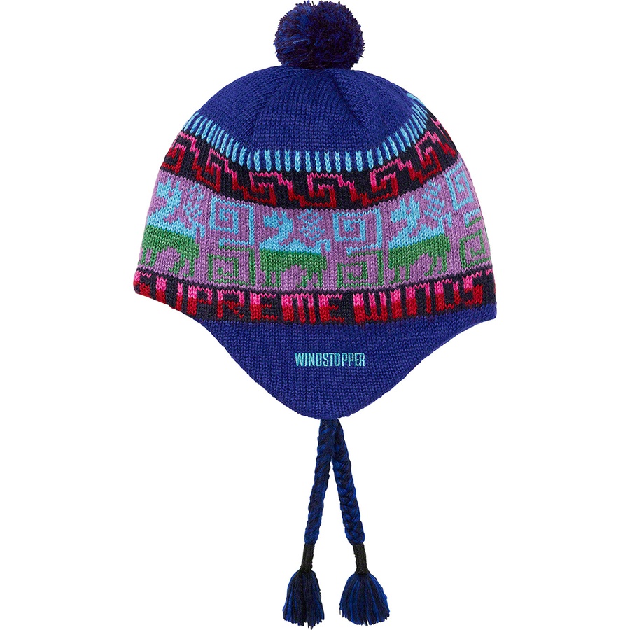 Details on Chullo WINDSTOPPER Earflap Beanie Blue from fall winter
                                                    2020 (Price is $48)