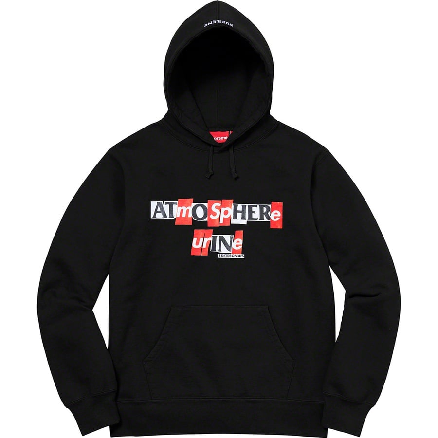 Details on Supreme ANTIHERO Hooded Sweatshirt Black from fall winter
                                                    2020 (Price is $168)