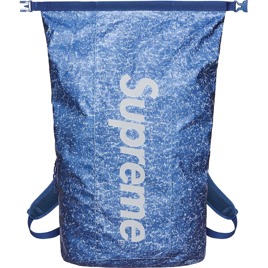 Details on Waterproof Reflective Speckled Backpack Royal from fall winter
                                                    2020 (Price is $148)