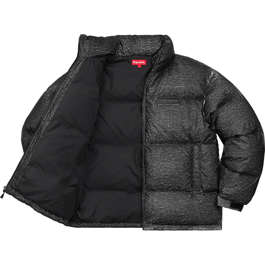 Details on Reflective Speckled Down Jacket Black from fall winter
                                                    2020 (Price is $368)