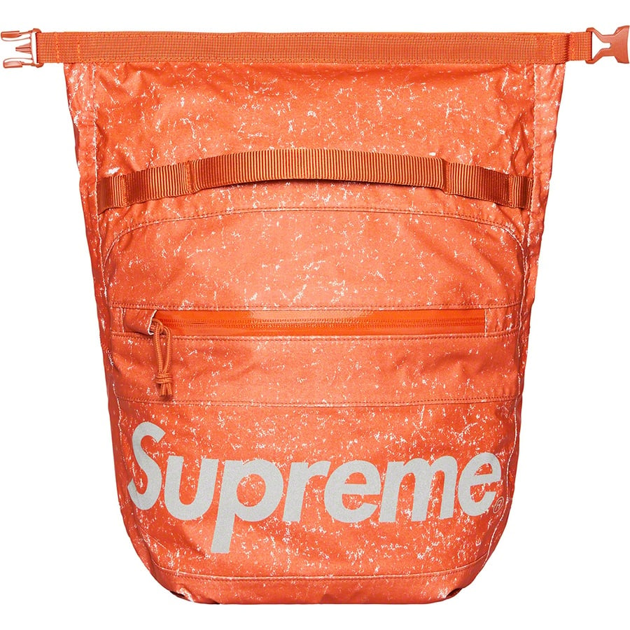 Details on Waterproof Reflective Speckled Shoulder Bag Orange from fall winter
                                                    2020 (Price is $98)