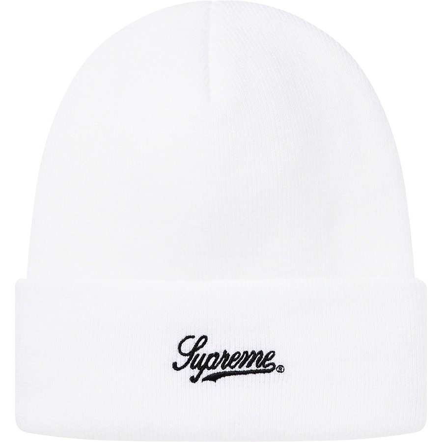 Details on Supreme ANTIHERO Beanie White from fall winter
                                                    2020 (Price is $38)