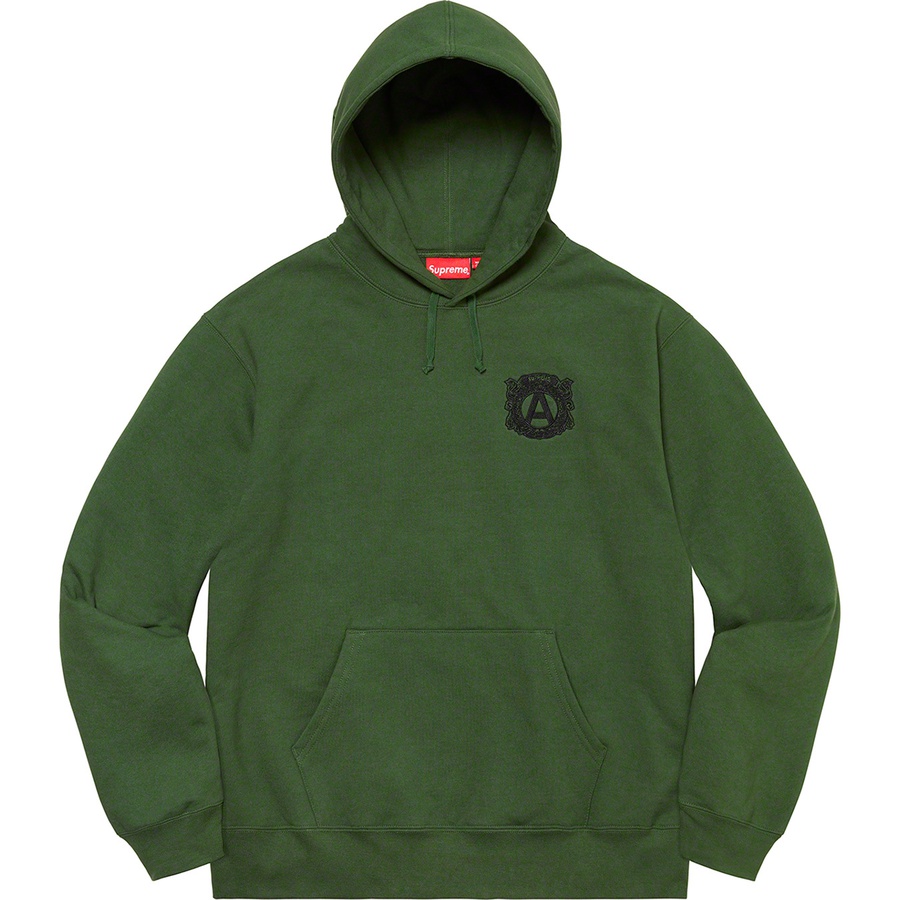 Details on Anti Hooded Sweatshirt Green from fall winter
                                                    2020 (Price is $168)