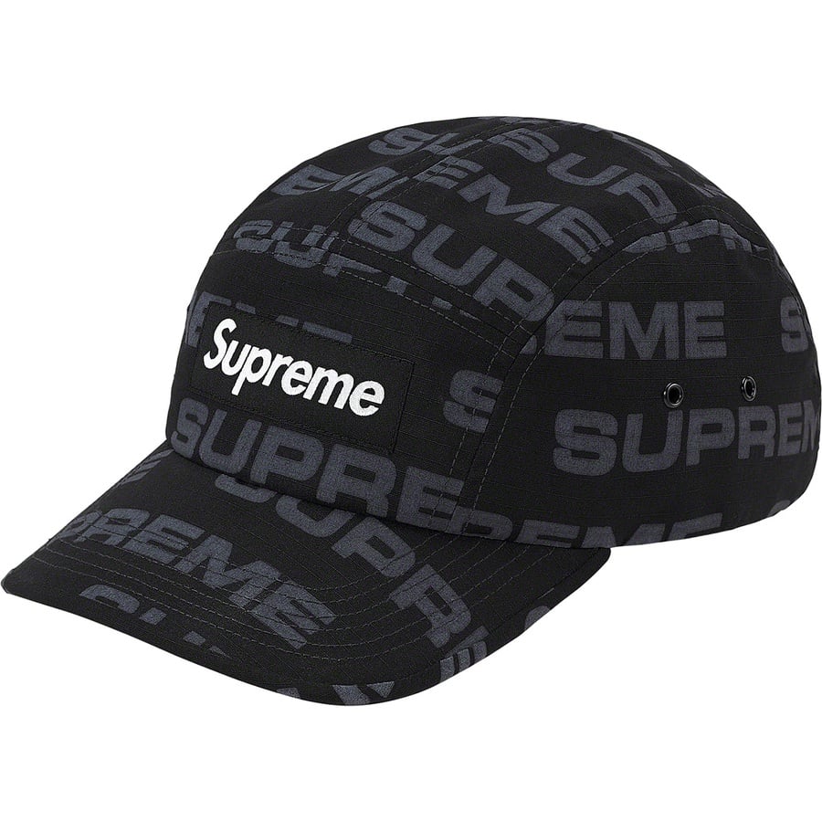 Details on Reactive Print Camp Cap Black from fall winter
                                                    2020 (Price is $48)