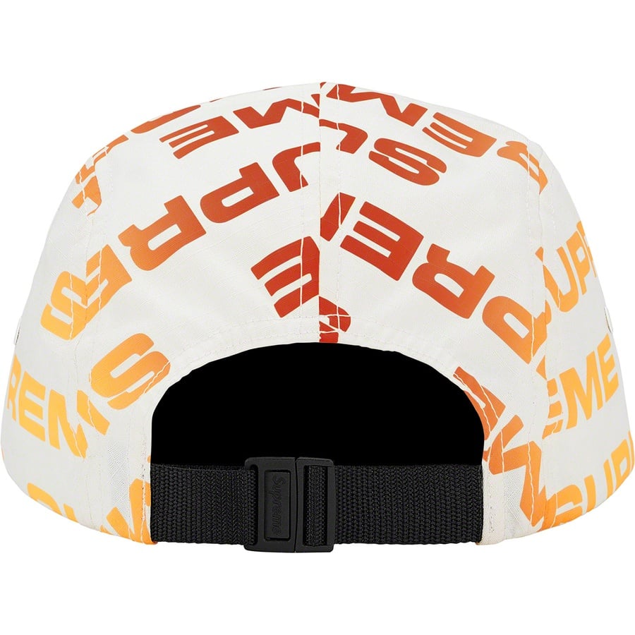 Details on Reactive Print Camp Cap White from fall winter
                                                    2020 (Price is $48)