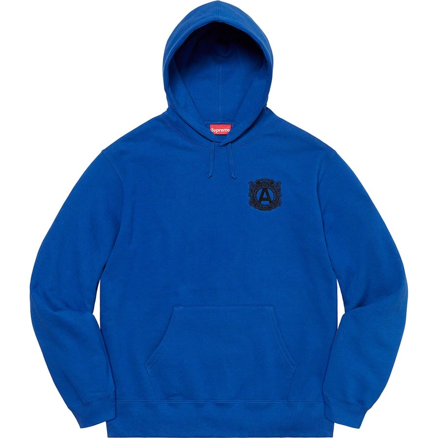 Details on Anti Hooded Sweatshirt Royal from fall winter
                                                    2020 (Price is $168)