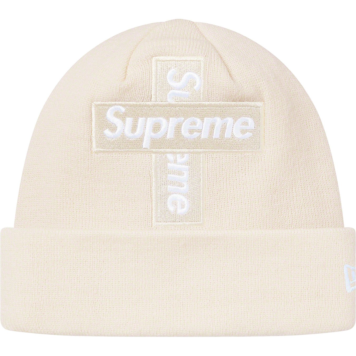 New Era Cross Box Logo Beanie - fall winter 2020 - Supreme