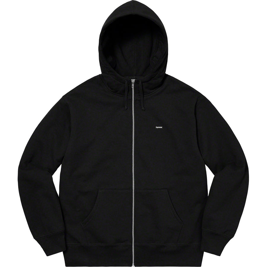 Details on Small Box Facemask Zip Up Hooded Sweatshirt Black from fall winter
                                                    2020 (Price is $168)