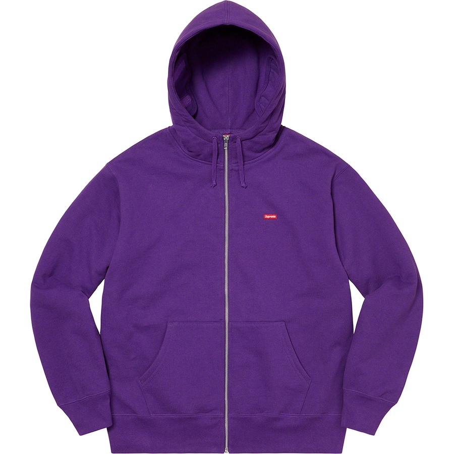 Details on Small Box Facemask Zip Up Hooded Sweatshirt Purple from fall winter
                                                    2020 (Price is $168)