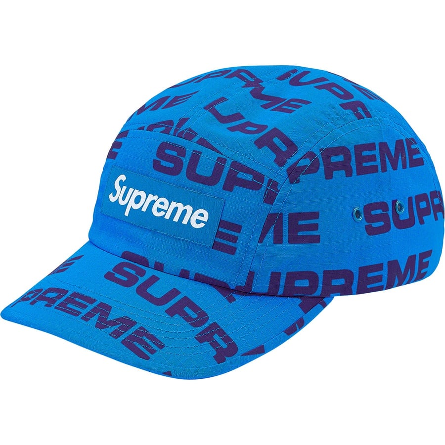 Supreme Pattern Print Camp Cap