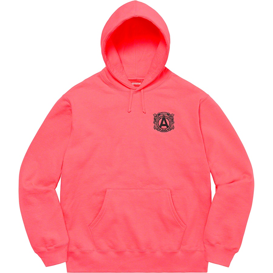 Details on Anti Hooded Sweatshirt Bright Coral from fall winter
                                                    2020 (Price is $168)