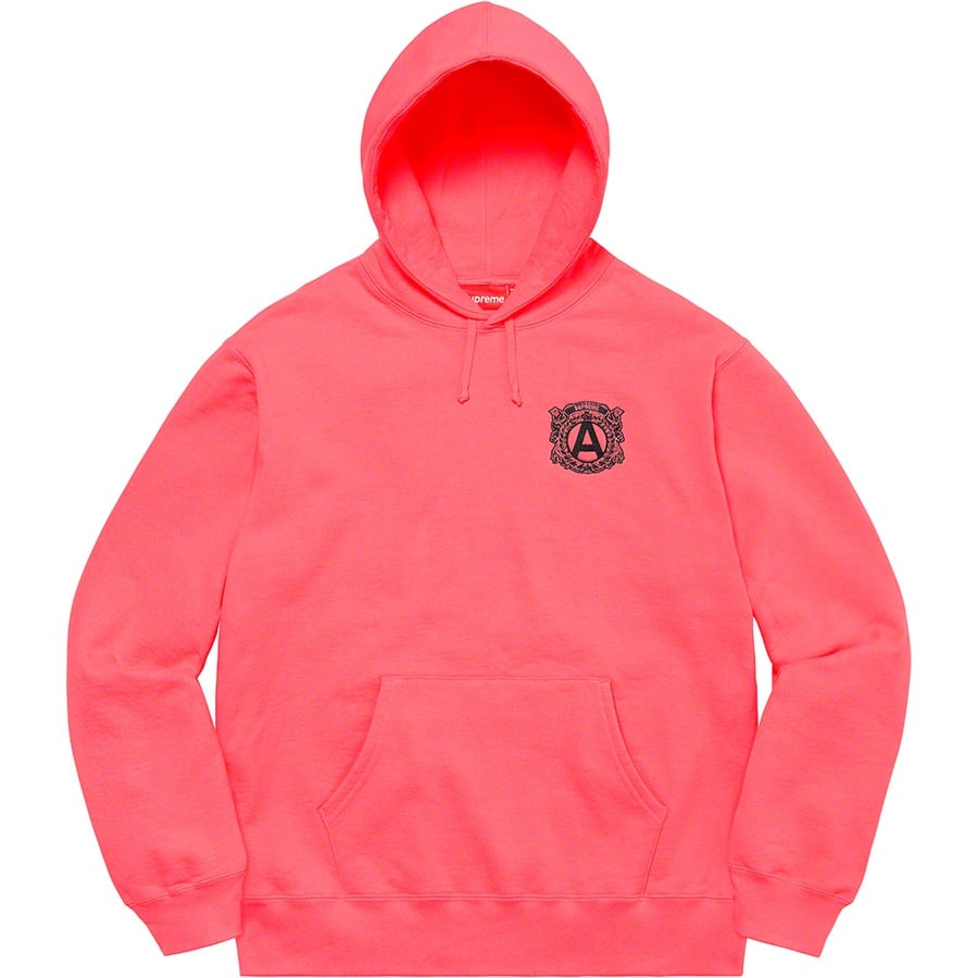 Details on Anti Hooded Sweatshirt Bright Coral from fall winter
                                                    2020 (Price is $168)