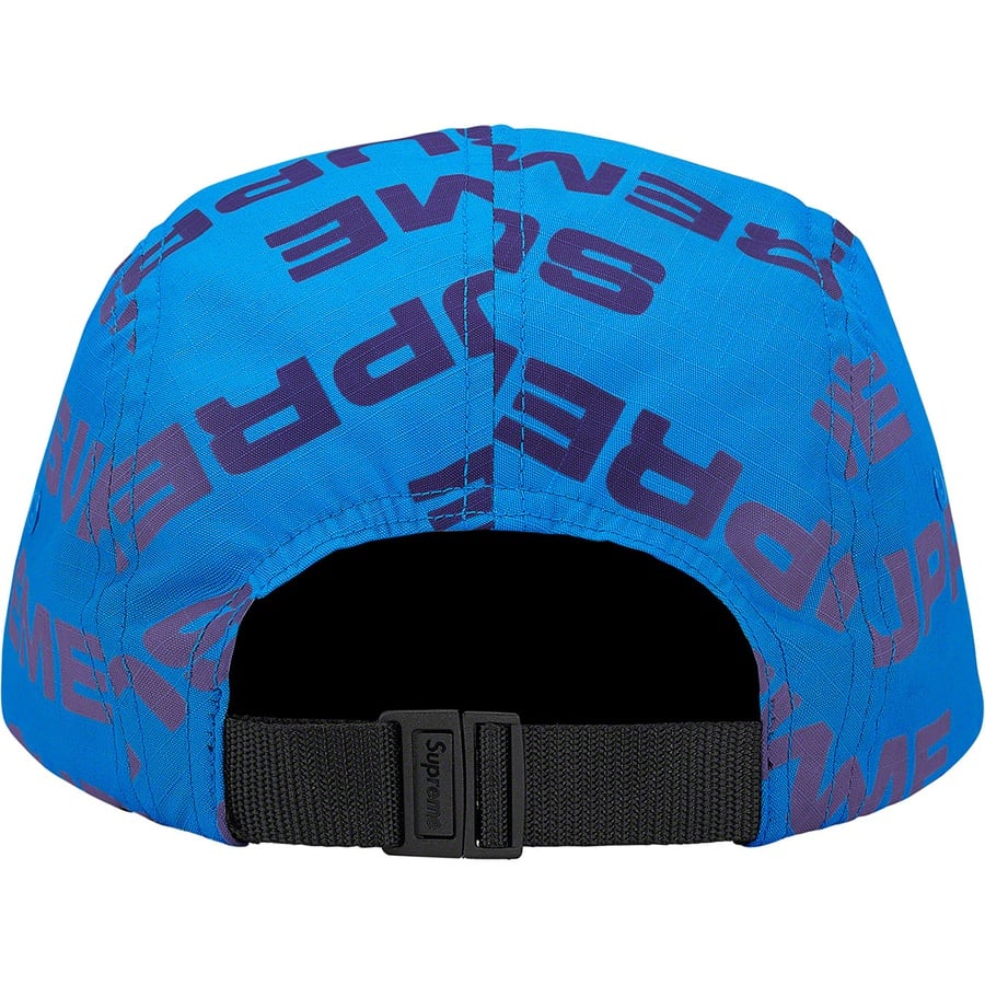 Details on Reactive Print Camp Cap Blue from fall winter
                                                    2020 (Price is $48)