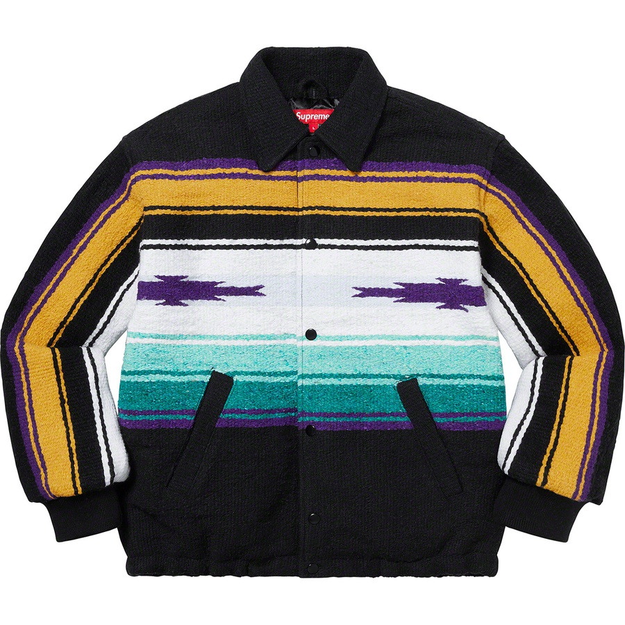 Supreme Tlaxcala Blanket Jacket (FW20) - Black - $268