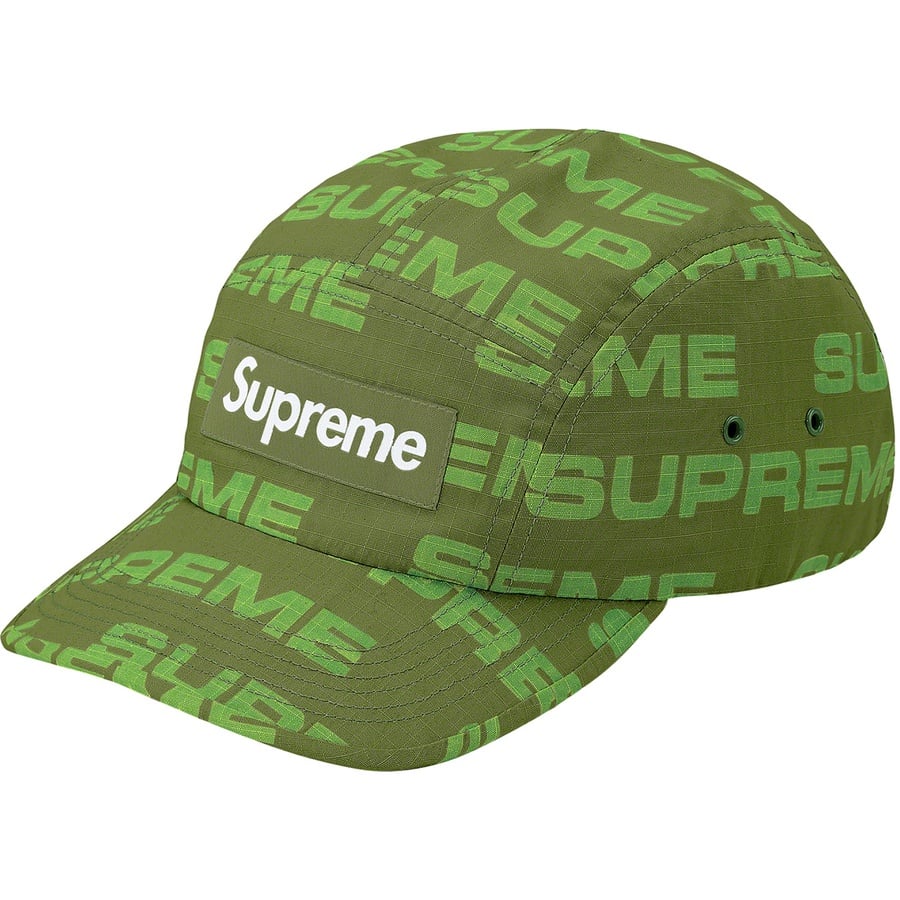 Details on Reactive Print Camp Cap Olive from fall winter
                                                    2020 (Price is $48)