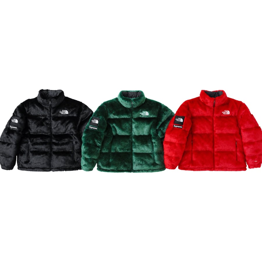 Supreme Supreme The North Face Faux Fur Nuptse Jacket for fall winter 20 season