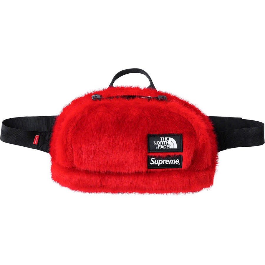 Details on Supreme The North Face Faux Fur Waist Bag  from fall winter
                                                    2020 (Price is $110)