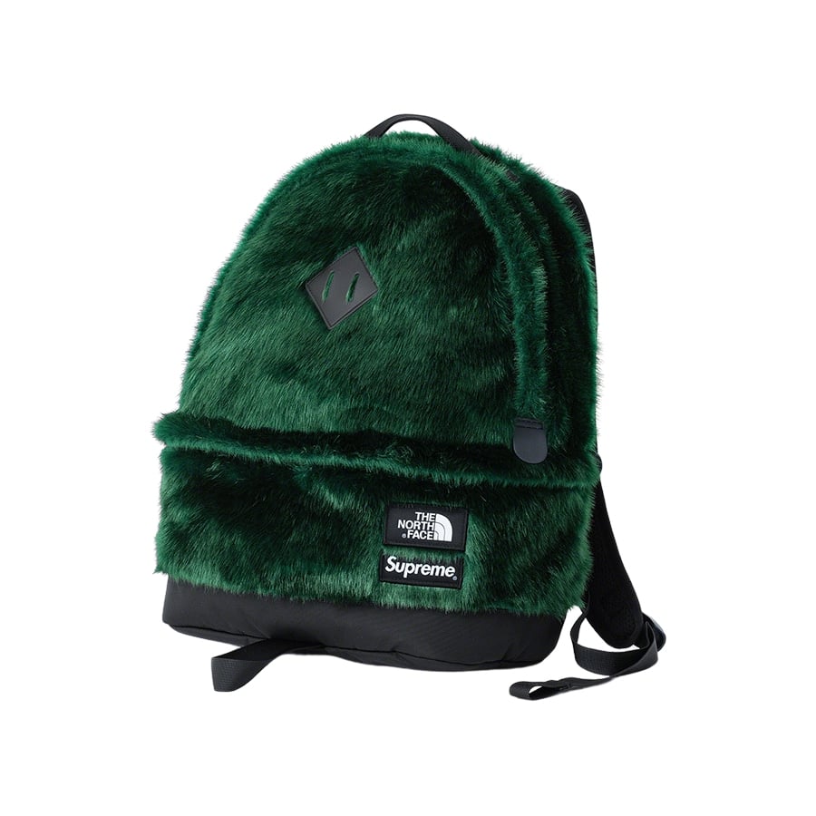 Details on Supreme The North Face Faux Fur Backpack  from fall winter
                                                    2020 (Price is $198)