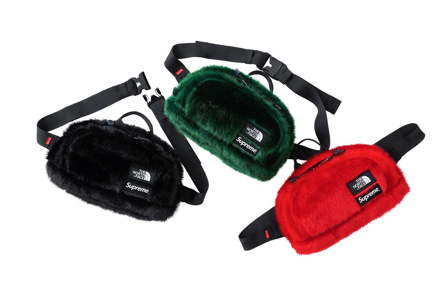 The North Face Faux Fur Waist Bag - fall winter 2020 - Supreme