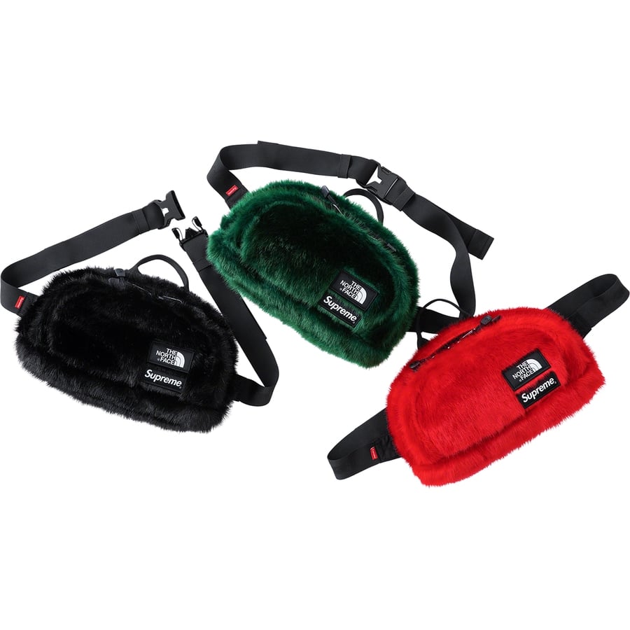 Details on Supreme The North Face Faux Fur Waist Bag from fall winter
                                            2020 (Price is $110)