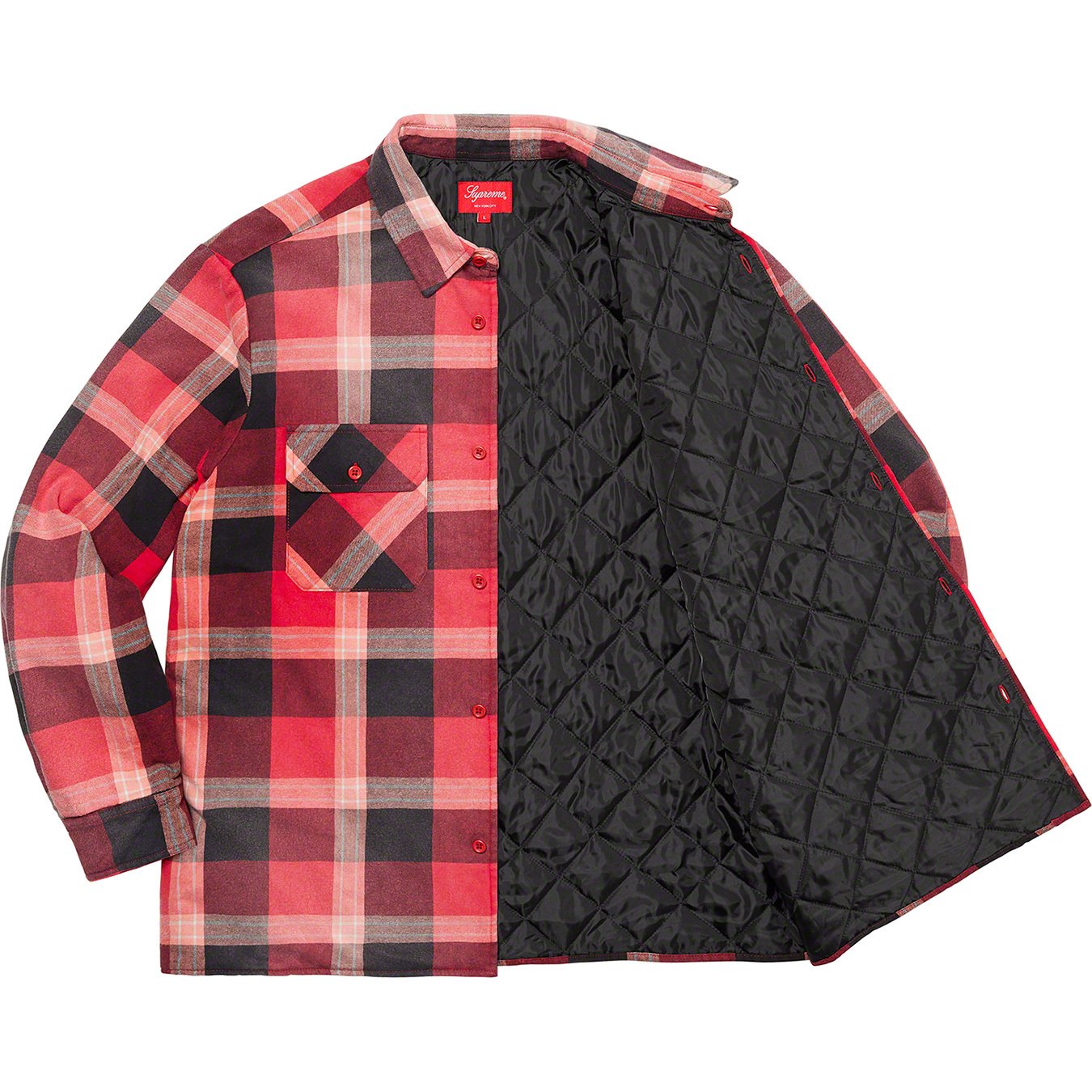 Quilted Flannel Shirt - fall winter 2020 - Supreme