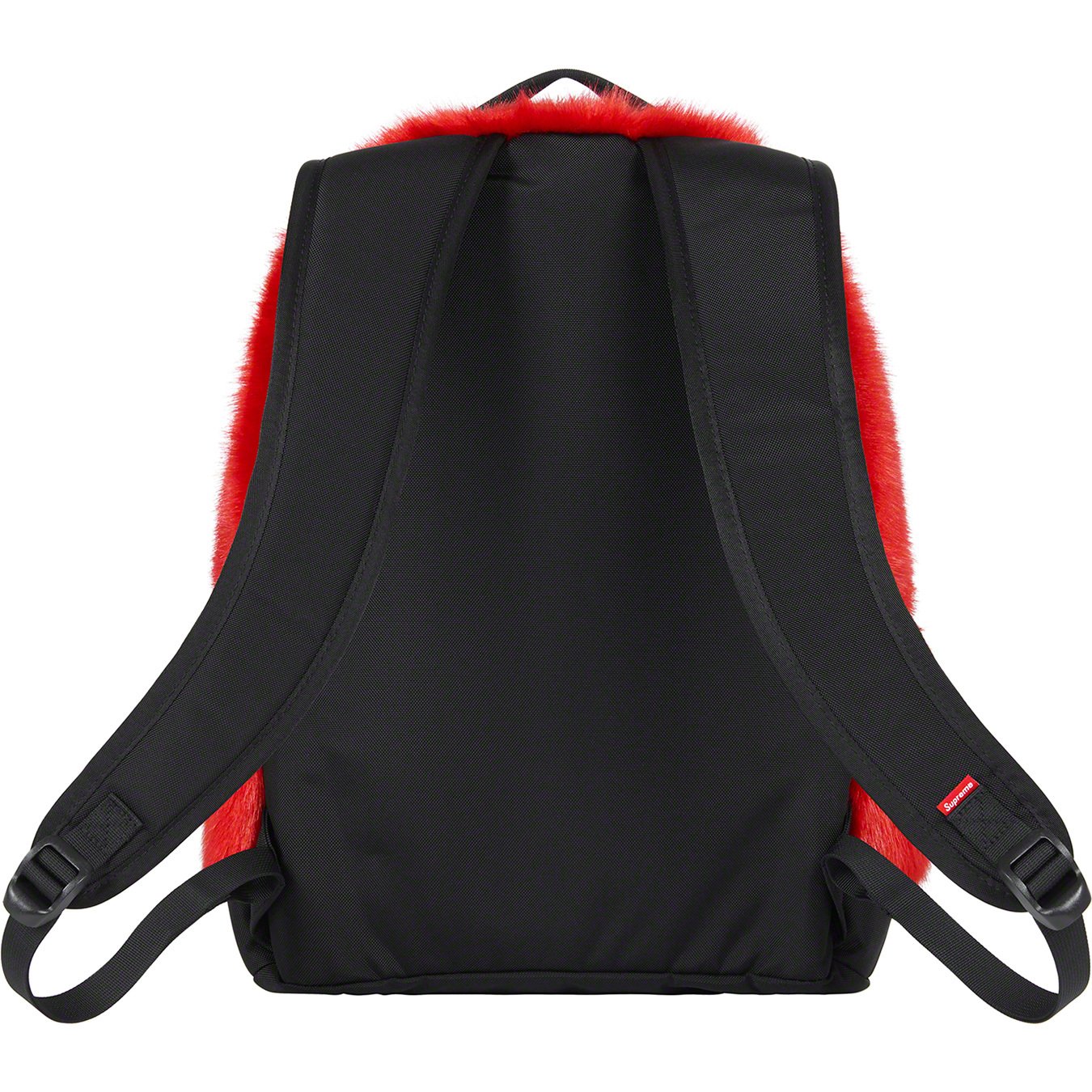 Supreme The North Face Faux Fur Backpack Red