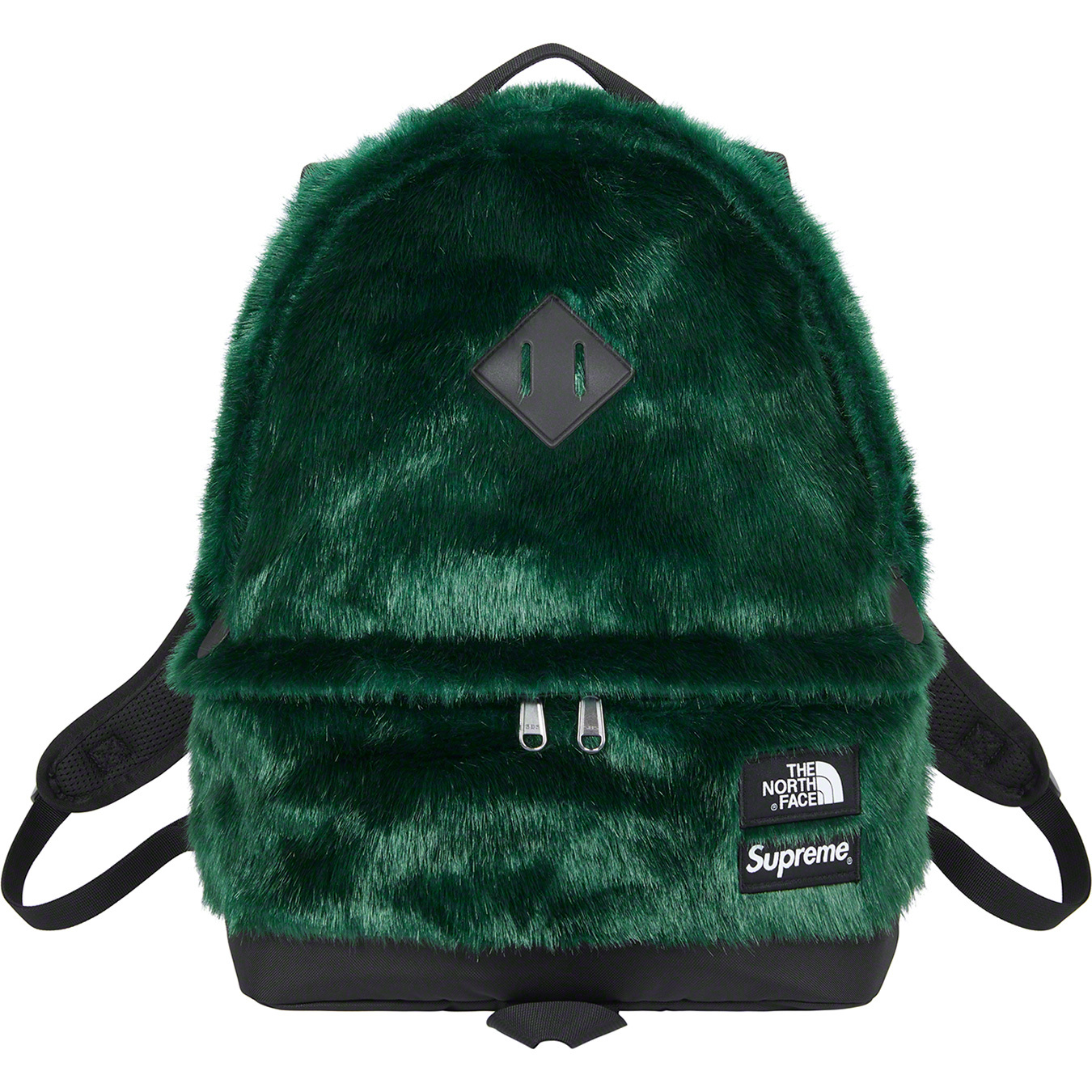 supreme north face faux fur backpack