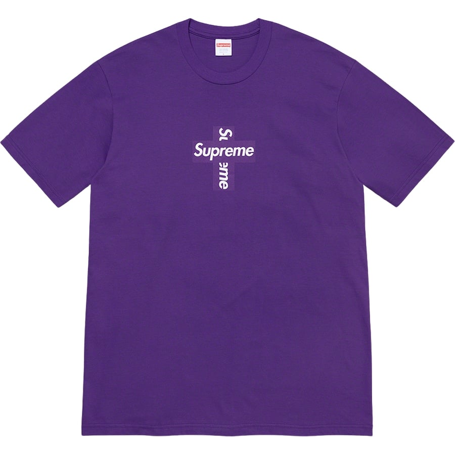 Details on Cross Box Logo Tee from fall winter
                                            2020 (Price is $38)