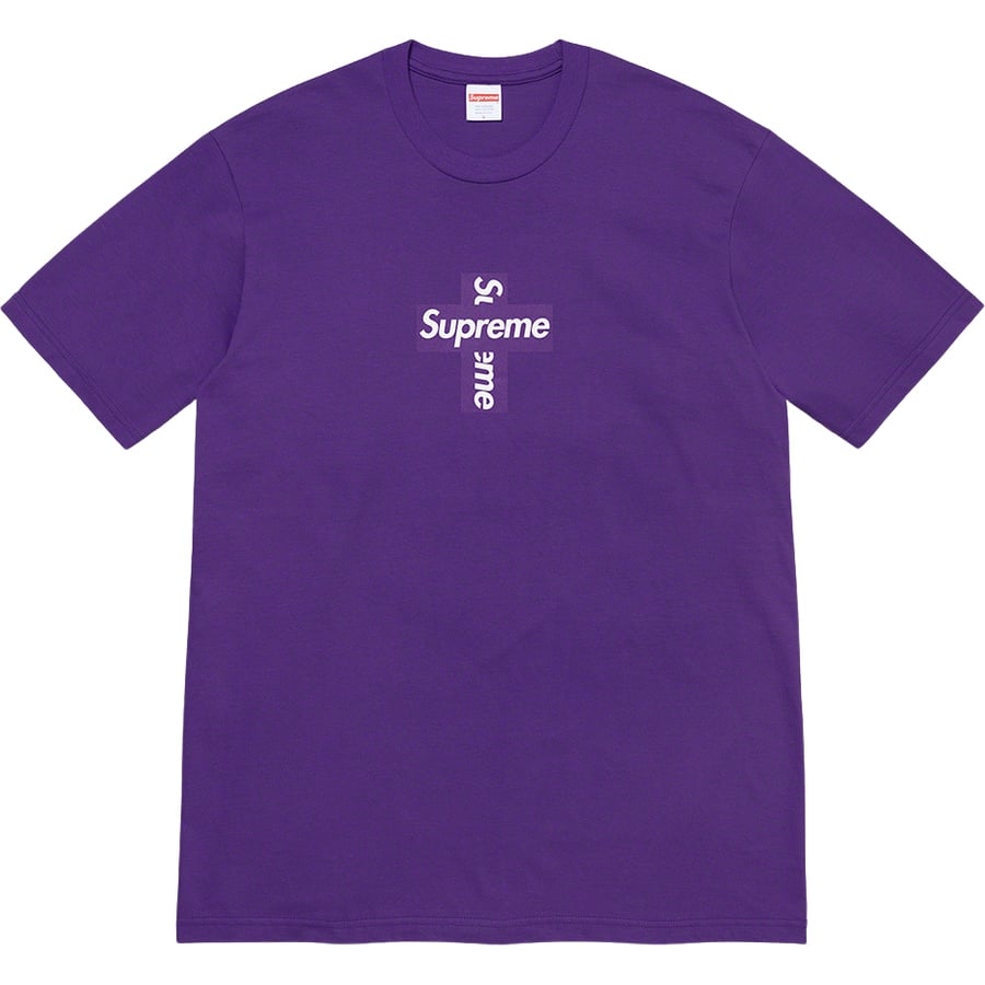 Supreme Cross Box Logo Tee releasing on Week 17 for fall winter 2020