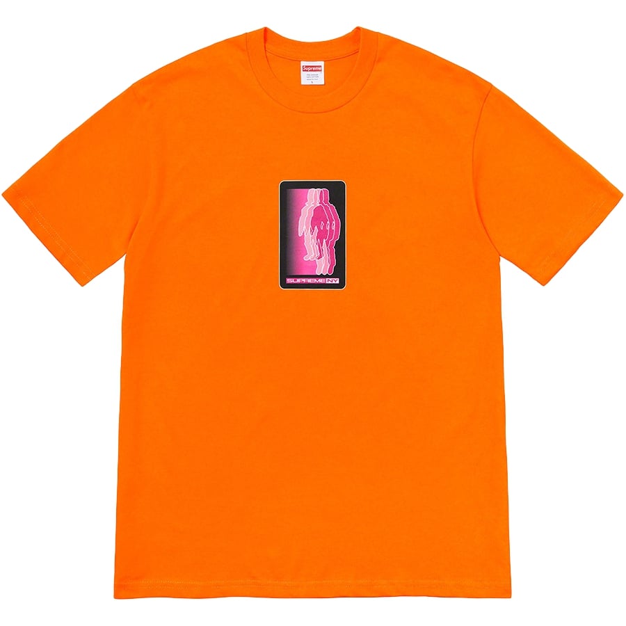 Supreme Blur Tee released during fall winter 20 season