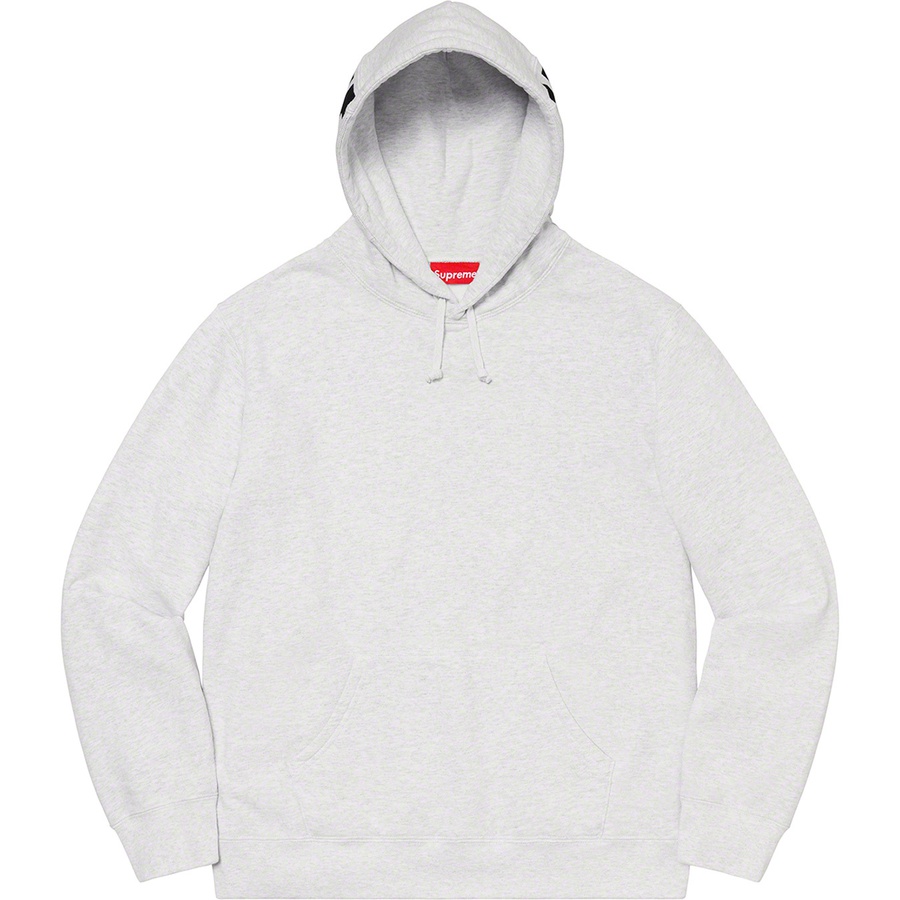 Supreme Rib Hooded Sweatshirt (FW20) - Ash Grey - $158