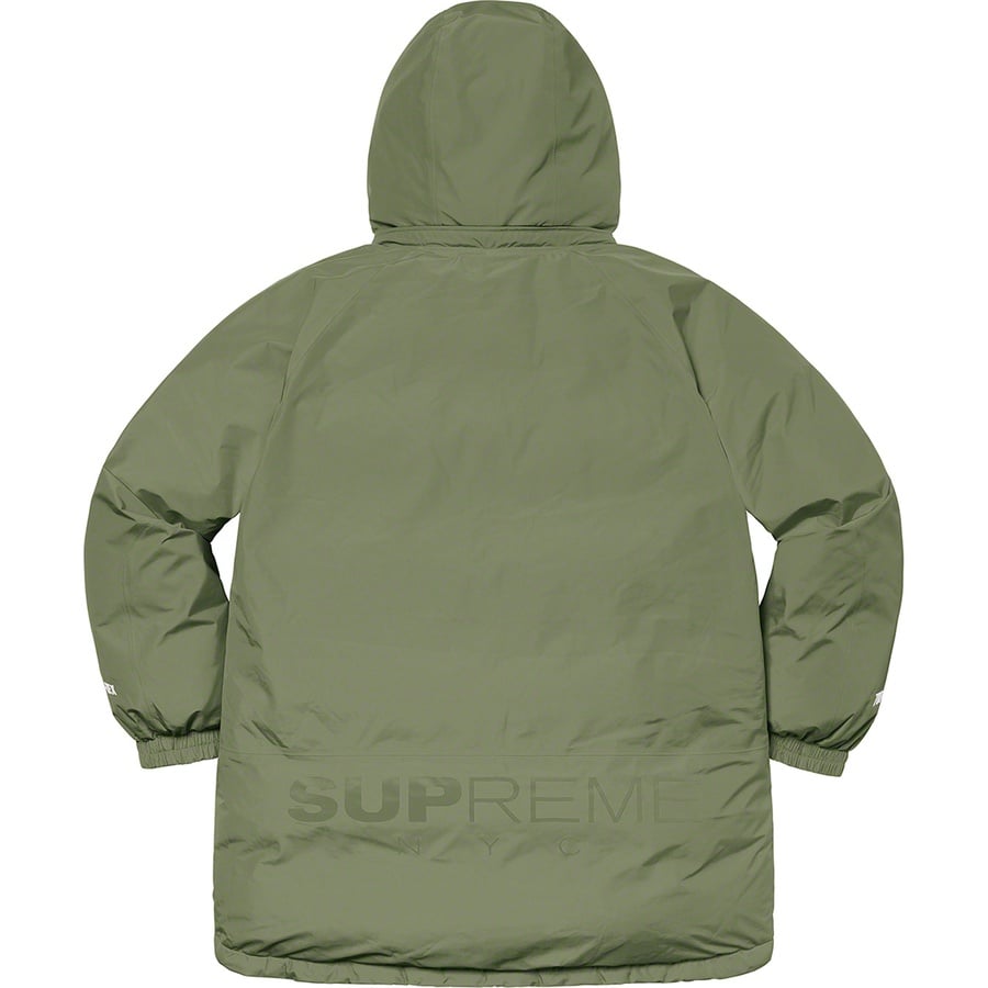 Details on GORE-TEX 700-Fill Down Parka Light Olive from fall winter
                                                    2020 (Price is $548)