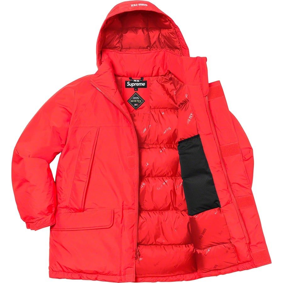 Details on GORE-TEX 700-Fill Down Parka Bright Red from fall winter
                                                    2020 (Price is $548)