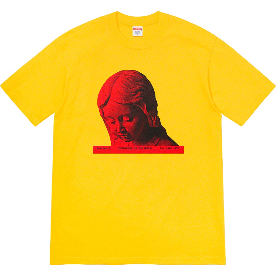 Details on Everywhere Tee Yellow from fall winter
                                                    2020 (Price is $38)