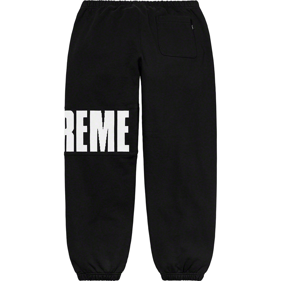 Details on Rib Sweatpant Black from fall winter 2020 (Price is $148)