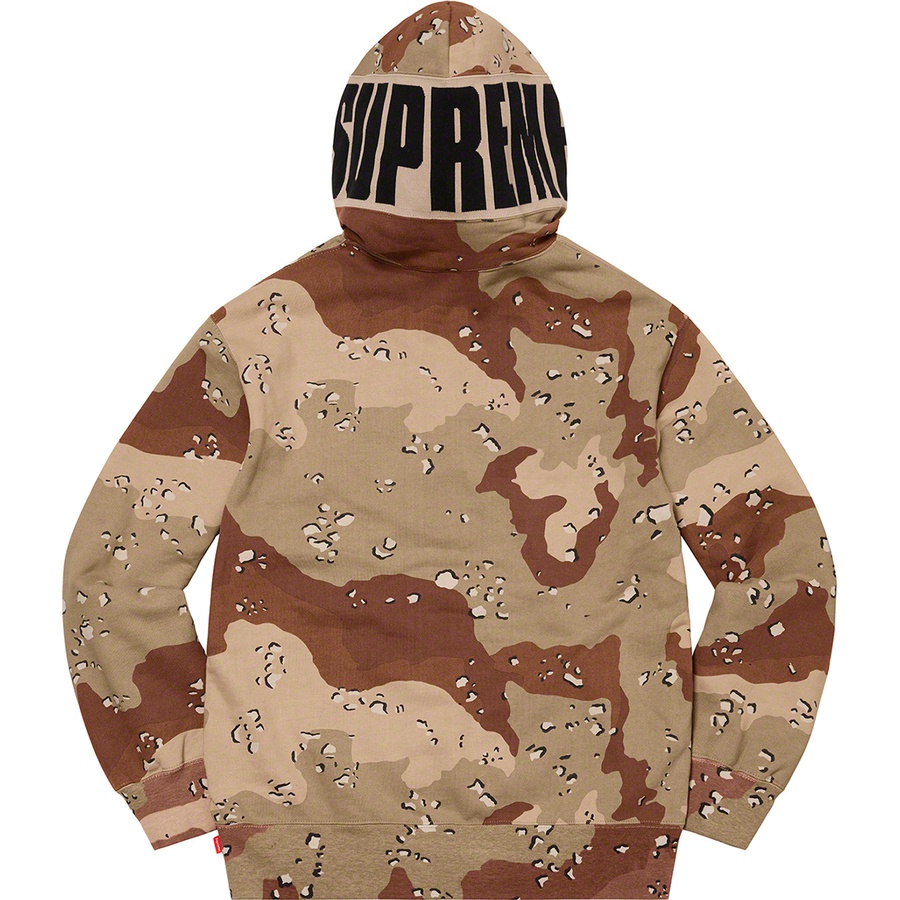 Details on Rib Hooded Sweatshirt Chocolate Chip Camo from fall winter
                                                    2020 (Price is $158)