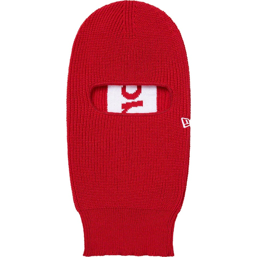 Details on New Era Balaclava Red from fall winter 2020 (Price is $48)