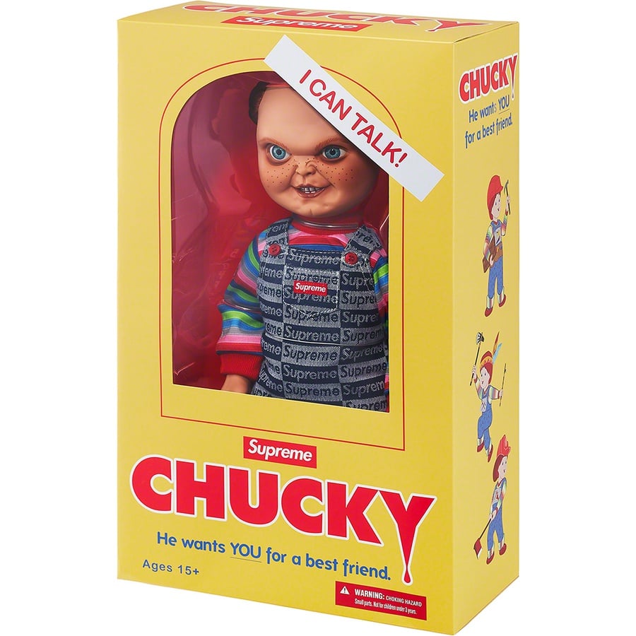 Details on Supreme Chucky Doll Chucky  from fall winter
                                                    2020 (Price is $128)